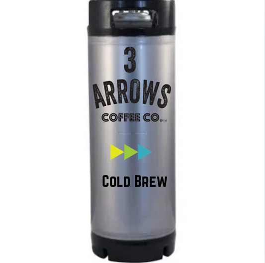 Cold Brew 5gal Keg Florida ONLY - 3 Arrows Coffee