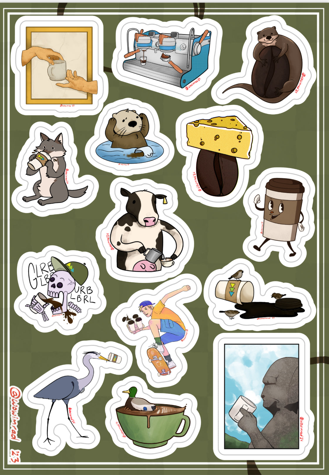 Sticker sheets